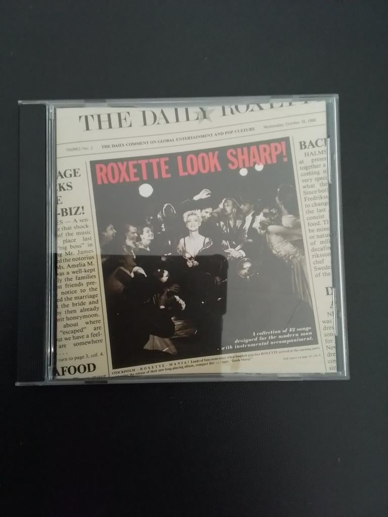 Roxette - Look Sharp! CD (1988), Ophalen of Verzenden, Gebruikt
