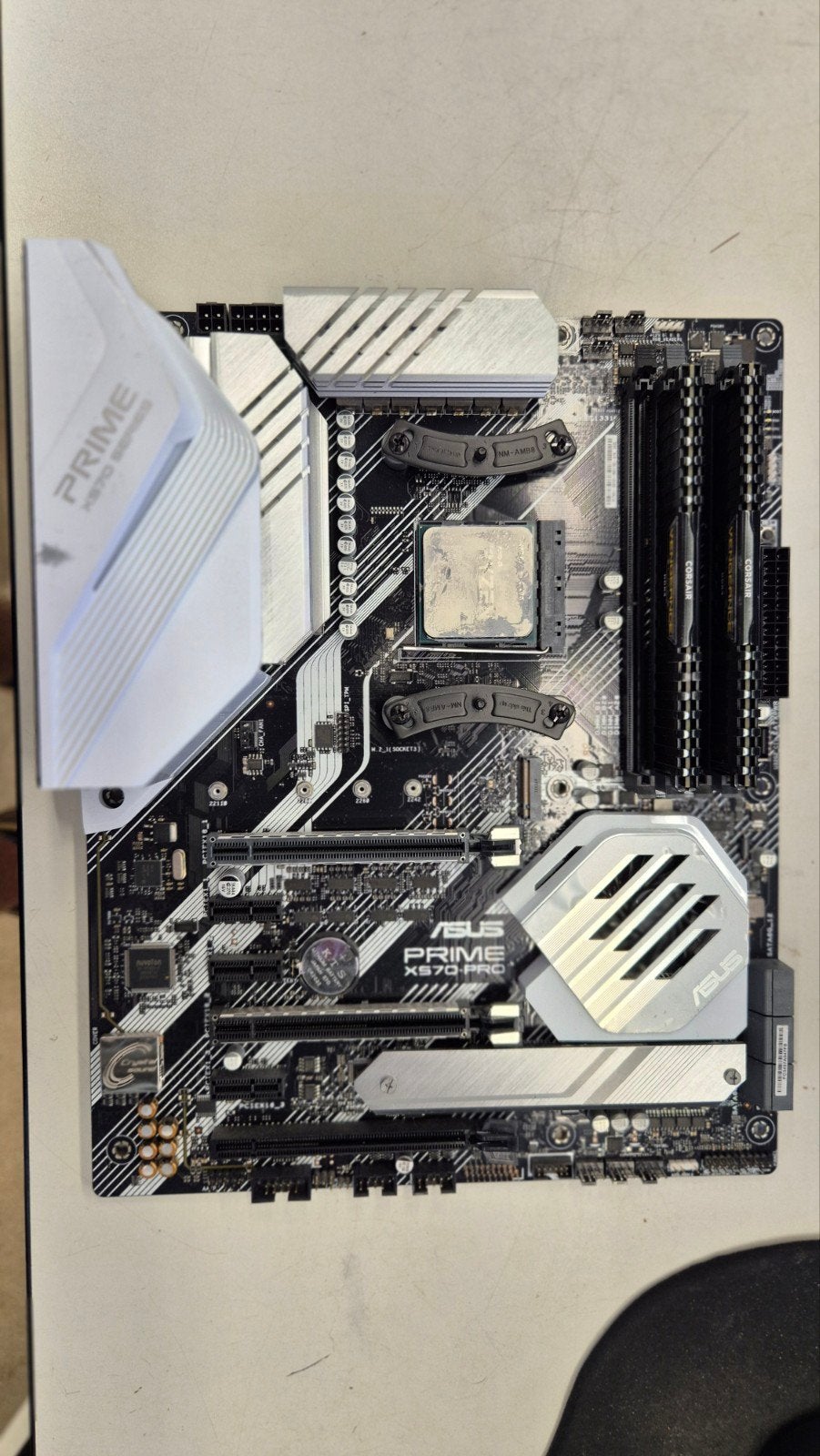 ASUS Prime X570-Pro Moederbord met AMD Ryzen 5 3600 CPU, Computers en Software, RAM geheugen, Gebruikt, Desktop, 16 GB, DDR4, Ophalen of Verzenden