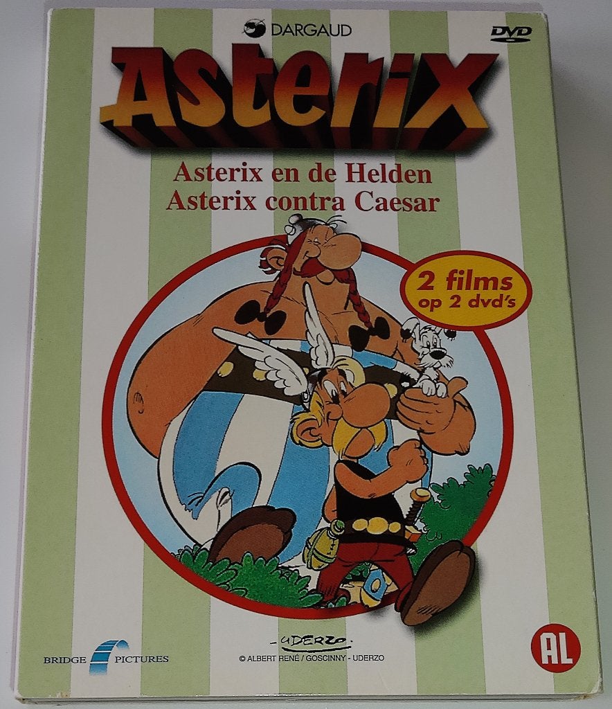 Dvd *** ASTERIX DE HELDEN *** 2-Disc Boxset, Europees, Tekenfilm, Alle leeftijden, Zo goed als nieuw
