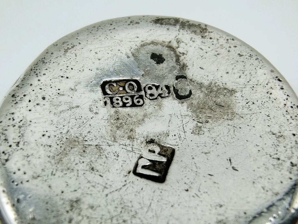Zilveren kiddush cup, G. Ravkin, Berdichev, 1896, Verzenden, Zilver