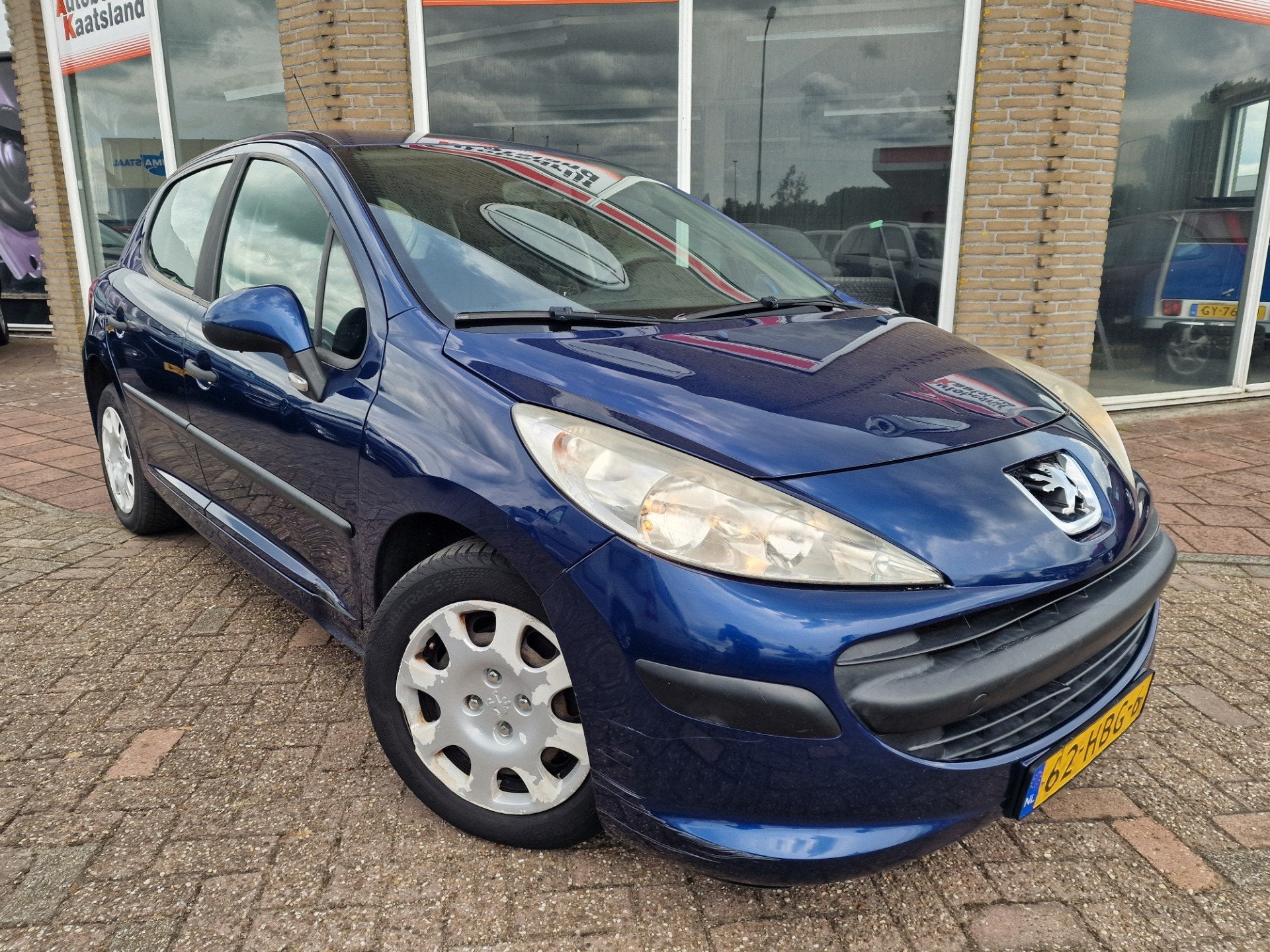 Peugeot 207 1.4 XR - Airco - Electr Ramen - NIEUWE APK -, Voorwielaandrijving, Zwart, 4 cilinders, Blauw