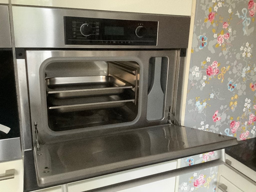 Inbouw Miele stoomoven, Ophalen, 45 tot 50 cm, Gebruikt, Stoom