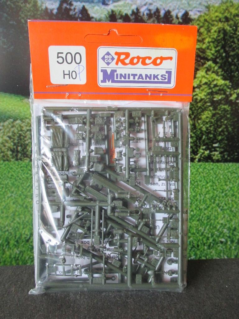 Roco Minitanks accessoireset 500, Hobby en Vrije tijd, Modelauto's | 1:87, Nieuw, Overige typen, Roco, Ophalen of Verzenden