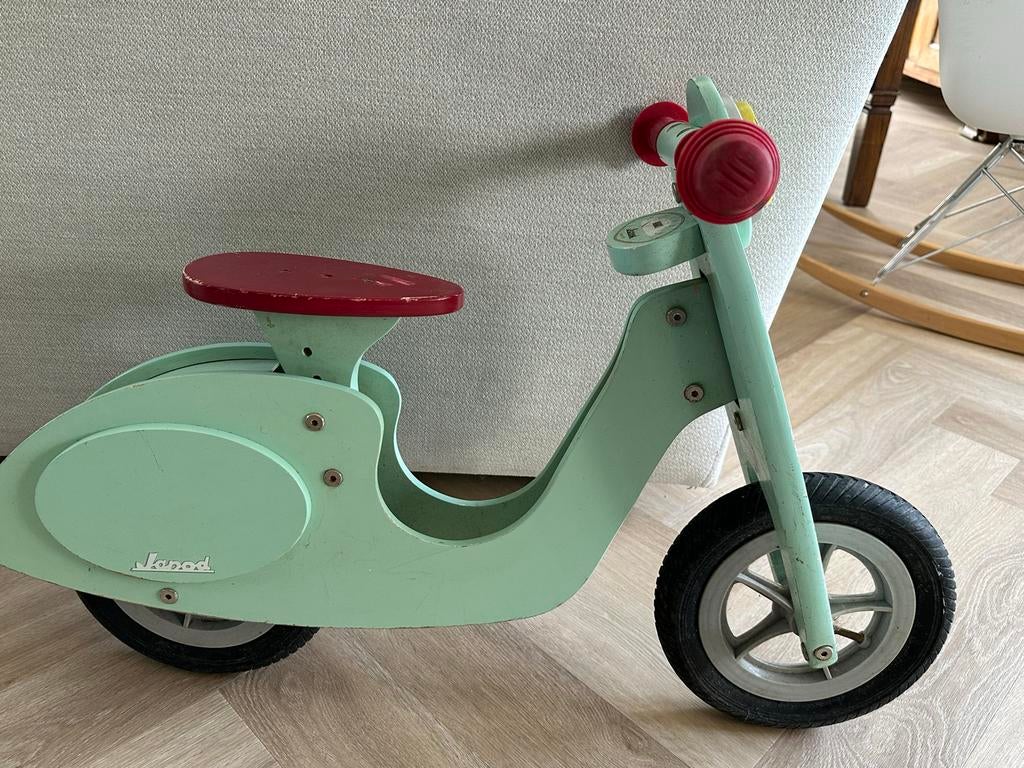 Janod Houten Loopscooter Mint - Vanaf 2,5 jaar, Ophalen, Gebruikt, Loopfiets