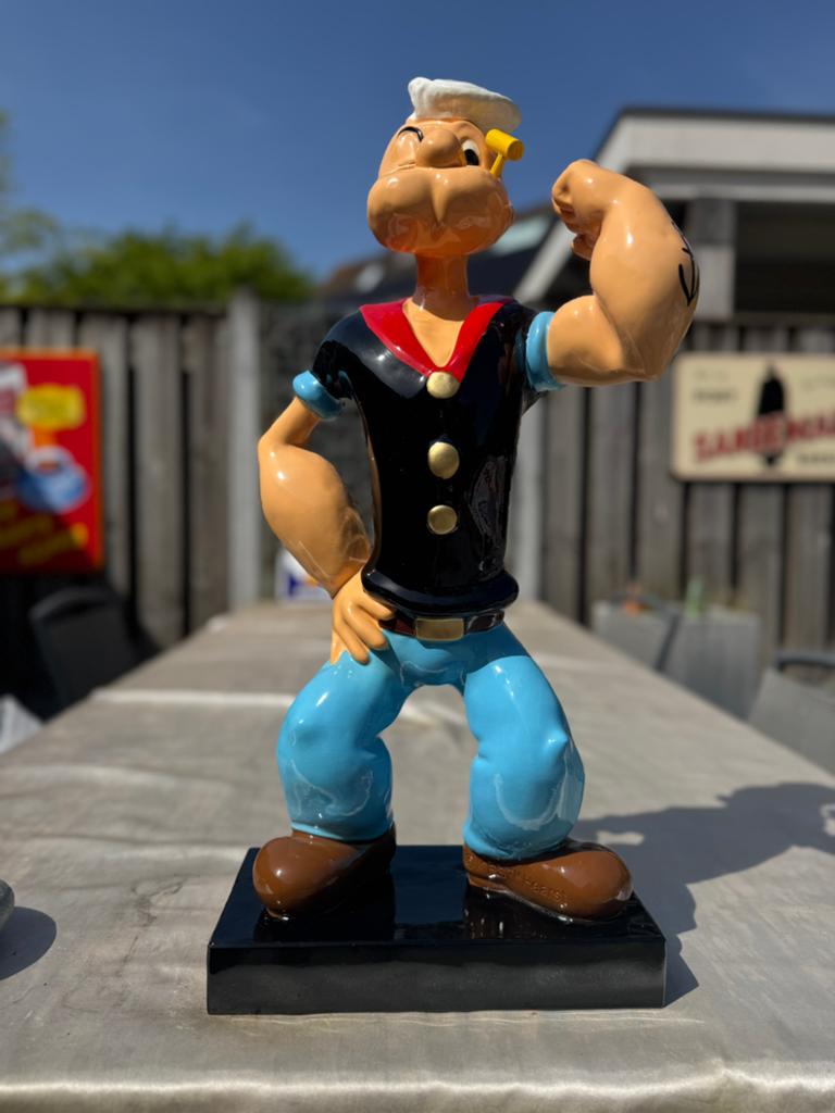 Popeye beeld decoratie, Verzamelen, Ophalen, Beeldje of Figuurtje, ., Overige figuren