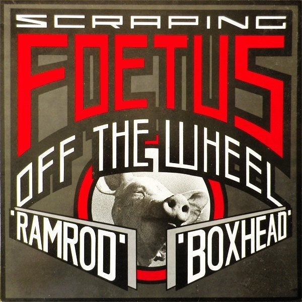 scraping foetus off the wheel/ramrod-boxhead-electronic/punk, LP, Gebruikt, Verzenden, Punk Rock