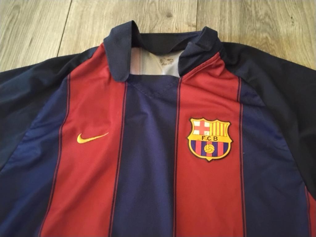 Fc Barcelona thuisshirt, Sport en Fitness, Voetbal, Maat XL, Ophalen of Verzenden, Shirt