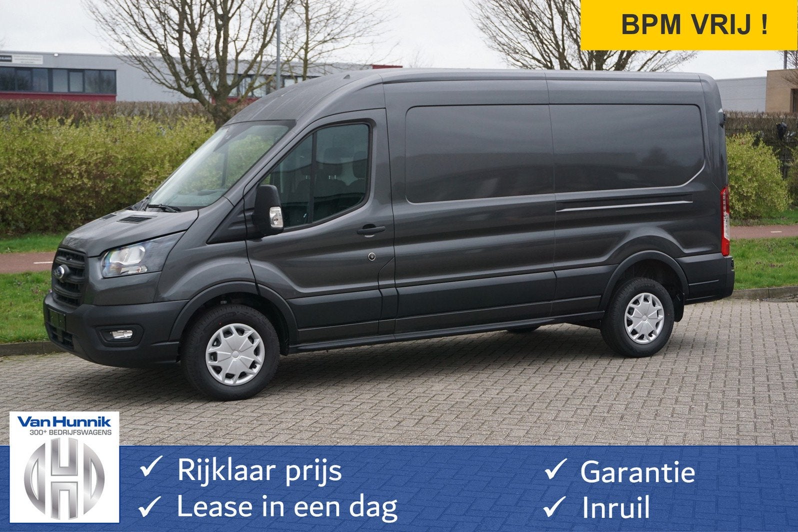 Ford Transit 350L 130PK L3H2 Trend BPM VRIJ! Clima, 12" Sync, Voorwielaandrijving, Euro 6, 4 cilinders, 2500 kg