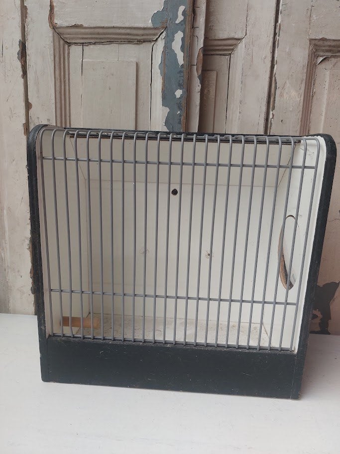Oud houten vogelkooi, Antiek en Kunst, Ophalen of Verzenden