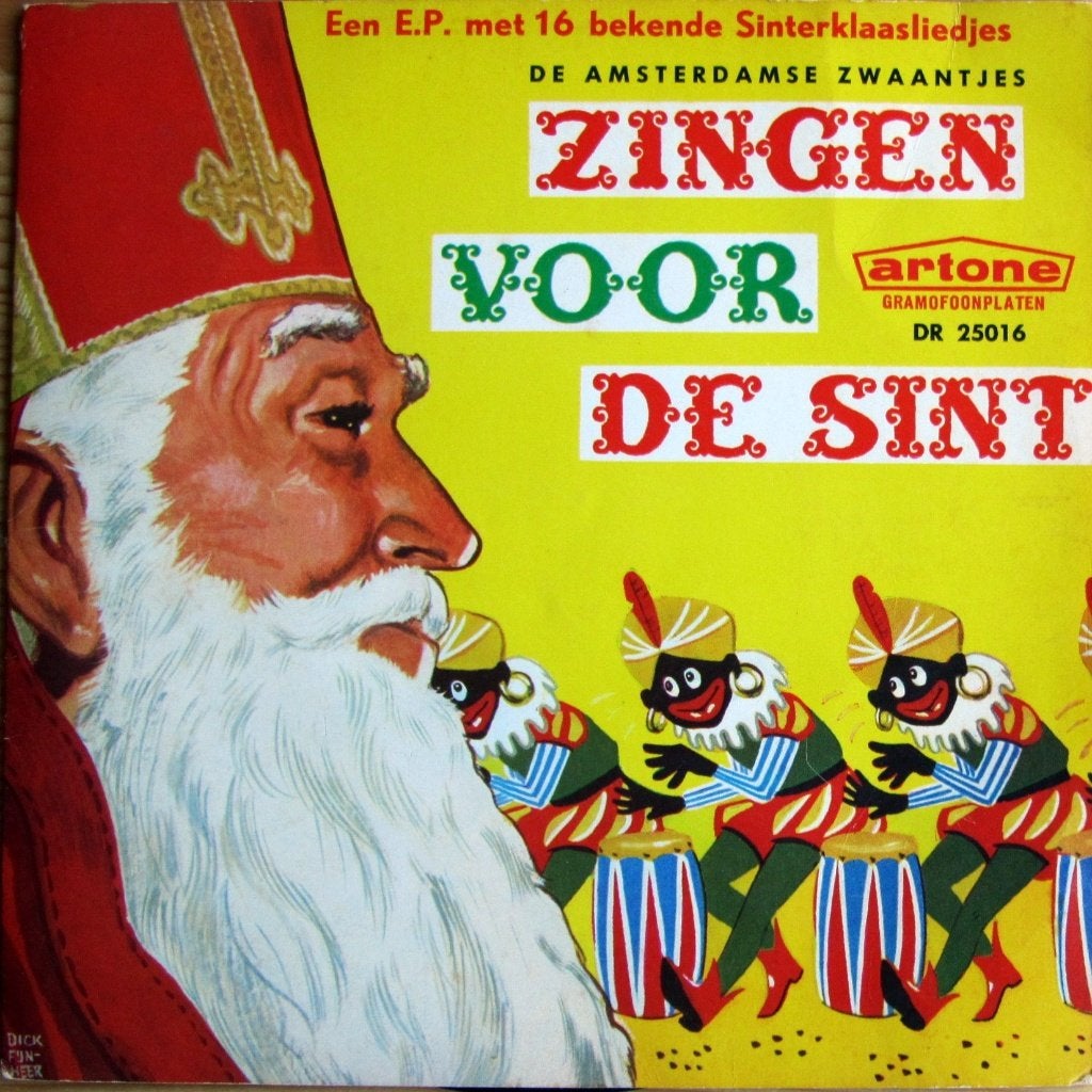 1962	Kinderk.  Amsterdamse Zwaantjes	8 Sinterklaasliedjes EP, EP, Ophalen of Verzenden, Zo goed als nieuw, EP