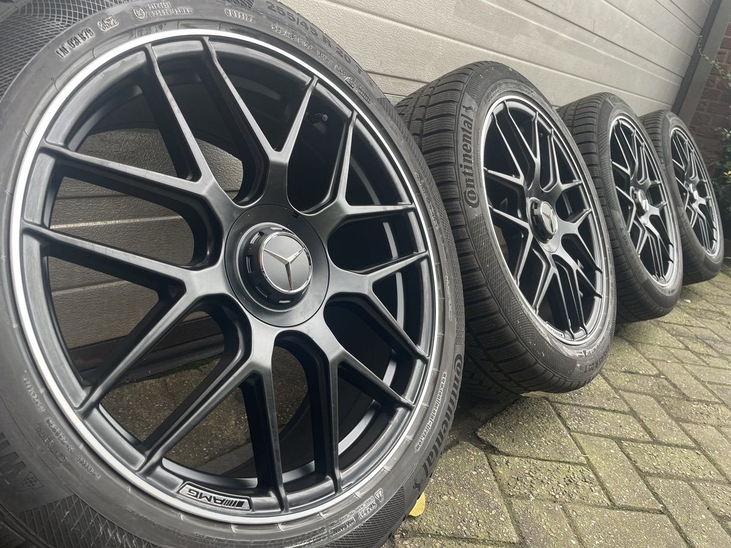 20 " Mercedes AMG GLC C254 X254 GLC 43 velgen winterbanden, Auto-onderdelen, 255 mm, -, -, Banden en Velgen