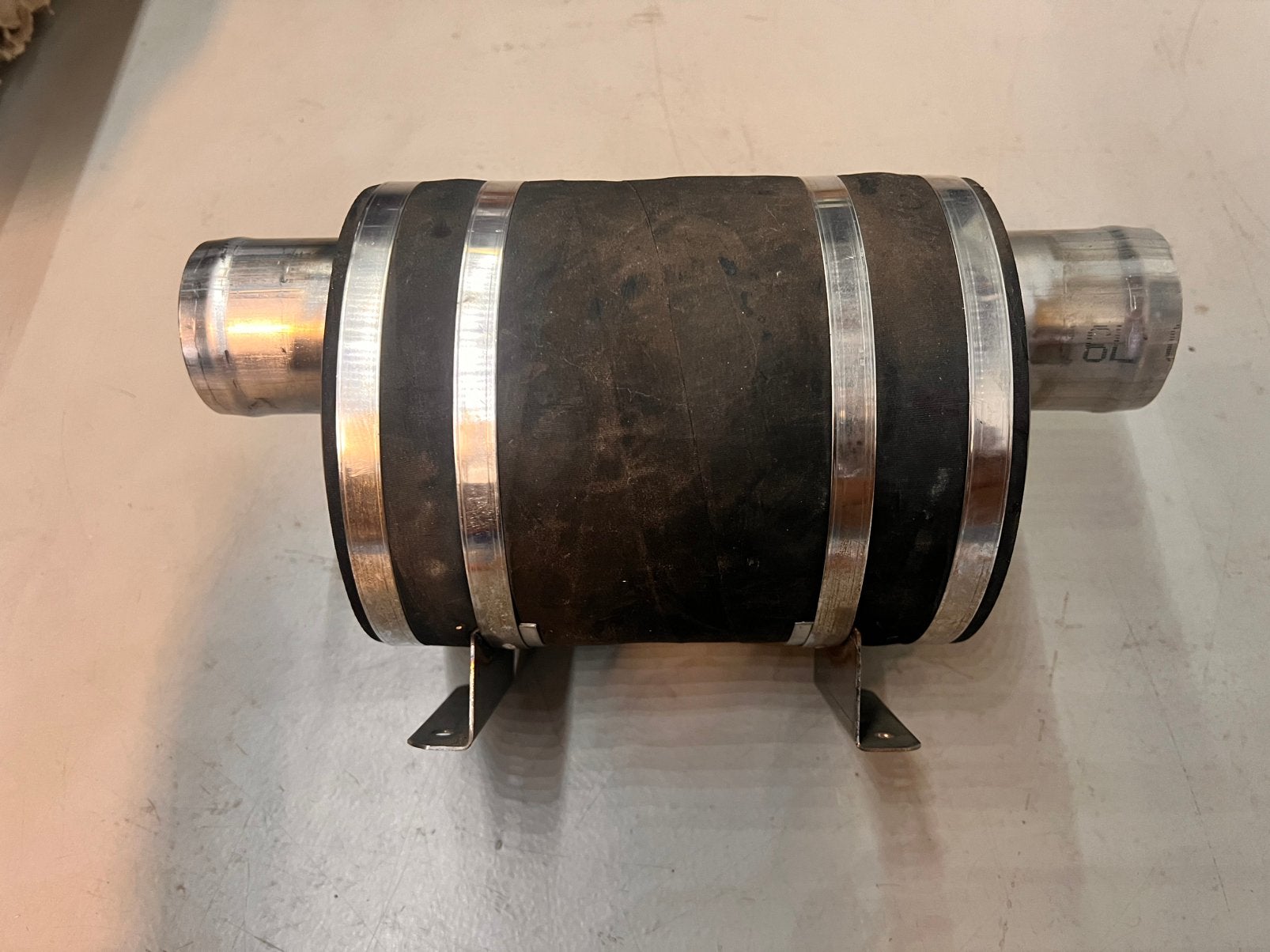 Uitlaat demper Muffler Waterlock 63 / 65mm RVS 5of6 liter, Ophalen of Verzenden, Nieuw, Overige typen