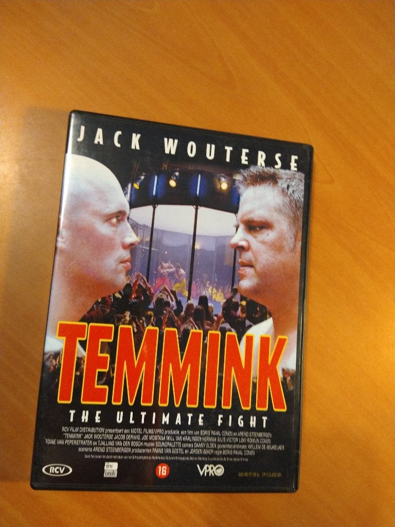 DVD Temmink. The Ultimate Fight, Vanaf 16 jaar, Ophalen of Verzenden, Zo goed als nieuw