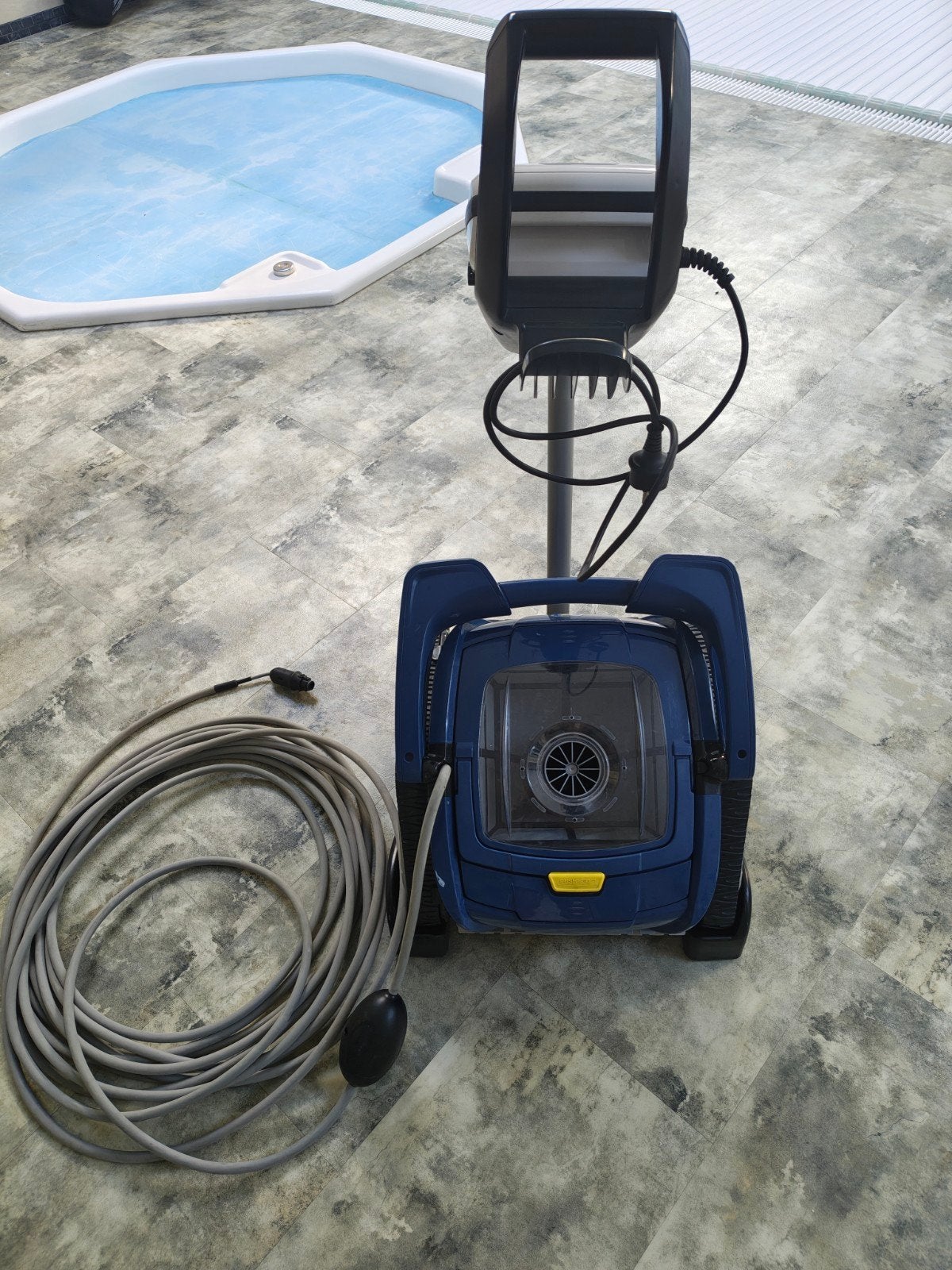 Zodiac RC4400 Pro zwembadrobot met 15m kabel en filter, Tuin en Terras, Zwembaden, Ophalen, Gebruikt, Minder dan 80 cm, Rond