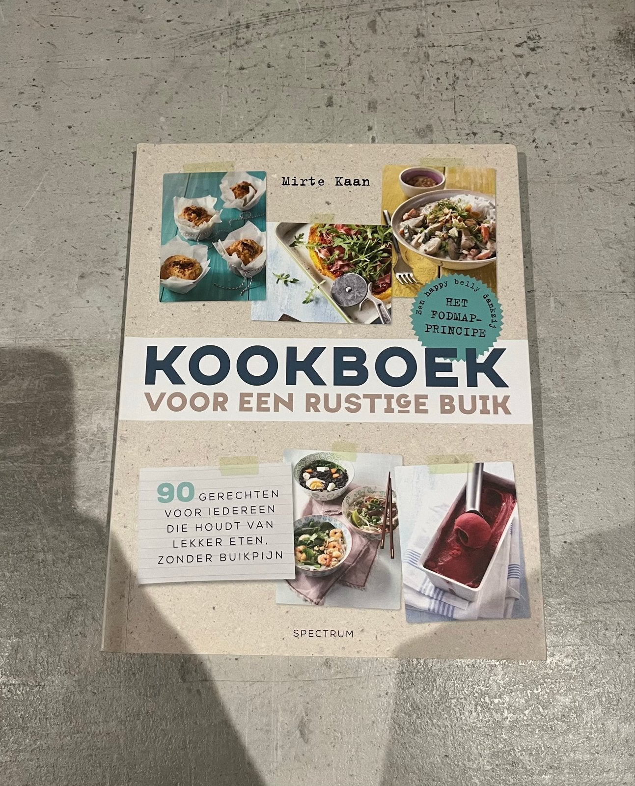 Kookboek voor een rustige buik - Mirte Kaan, Voorgerechten en Soepen, Ophalen of Verzenden, Zo goed als nieuw, Gezond koken