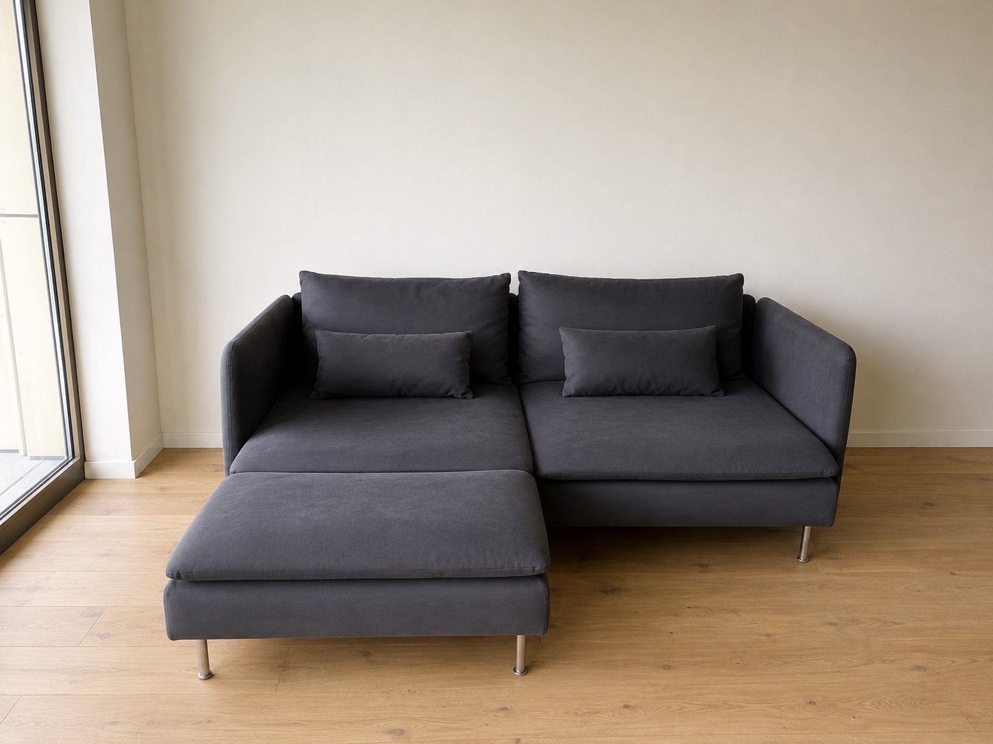 Hoekbank 200x150 cm - Goede staat, Ophalen, 125 tot 150 cm, 150 tot 200 cm, Hoekbank