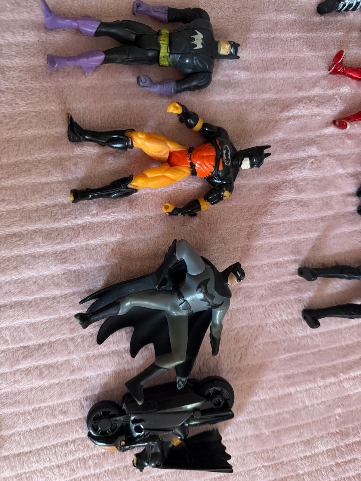 Batman actiefiguren en Batcycle, Ophalen of Verzenden, Gebruikt