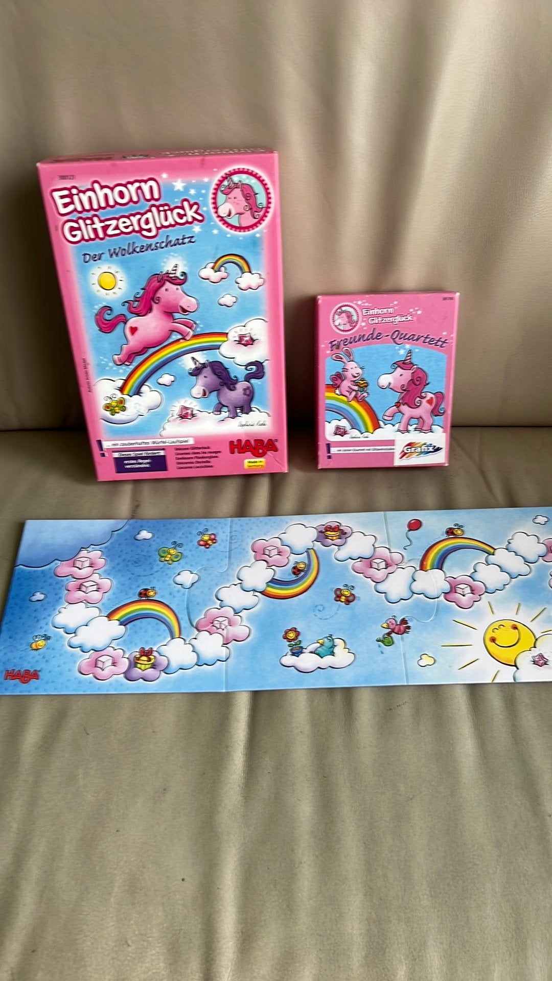Haba eenhoorn spel, Ophalen of Verzenden, Gebruikt