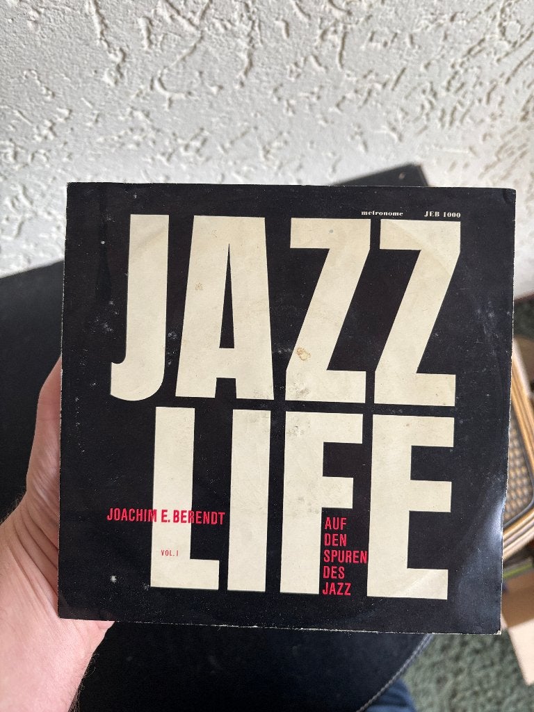 Joachim E. Berendt Presents, Jazzlife Vol 1 - 1961, Gebruikt, 7 inch, Single, Ophalen of Verzenden