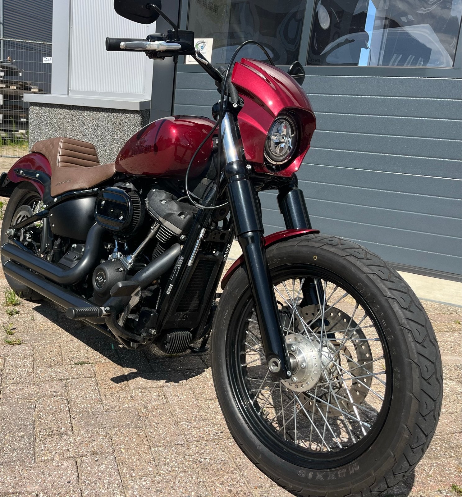 Harley-Davidson FXBB Street Bob 107 Clubstyle | 16.000 km, 2 cilinders, Occasion, Particulier, Meer dan 35 kW