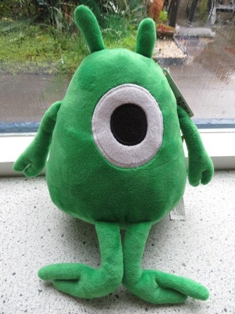 SAM van Hema Princess Maxima knuffel groen monster 1 oog, Hema, Groen, Overige typen, Nieuw