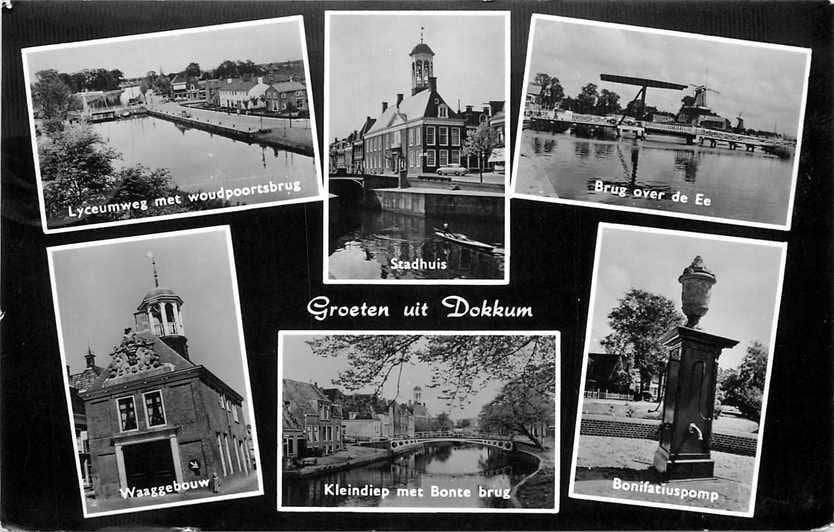 377-631-013 Dokkum, Verzenden, Voor 1920, Friesland