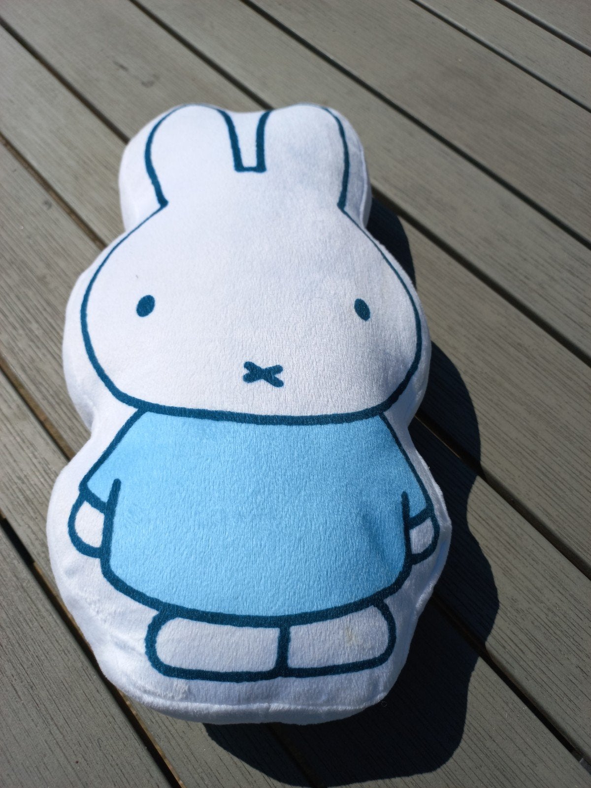 Nijntje knuffelkussen - Zo goed als nieuw, Ophalen, Overige merken, Blauw, Konijn