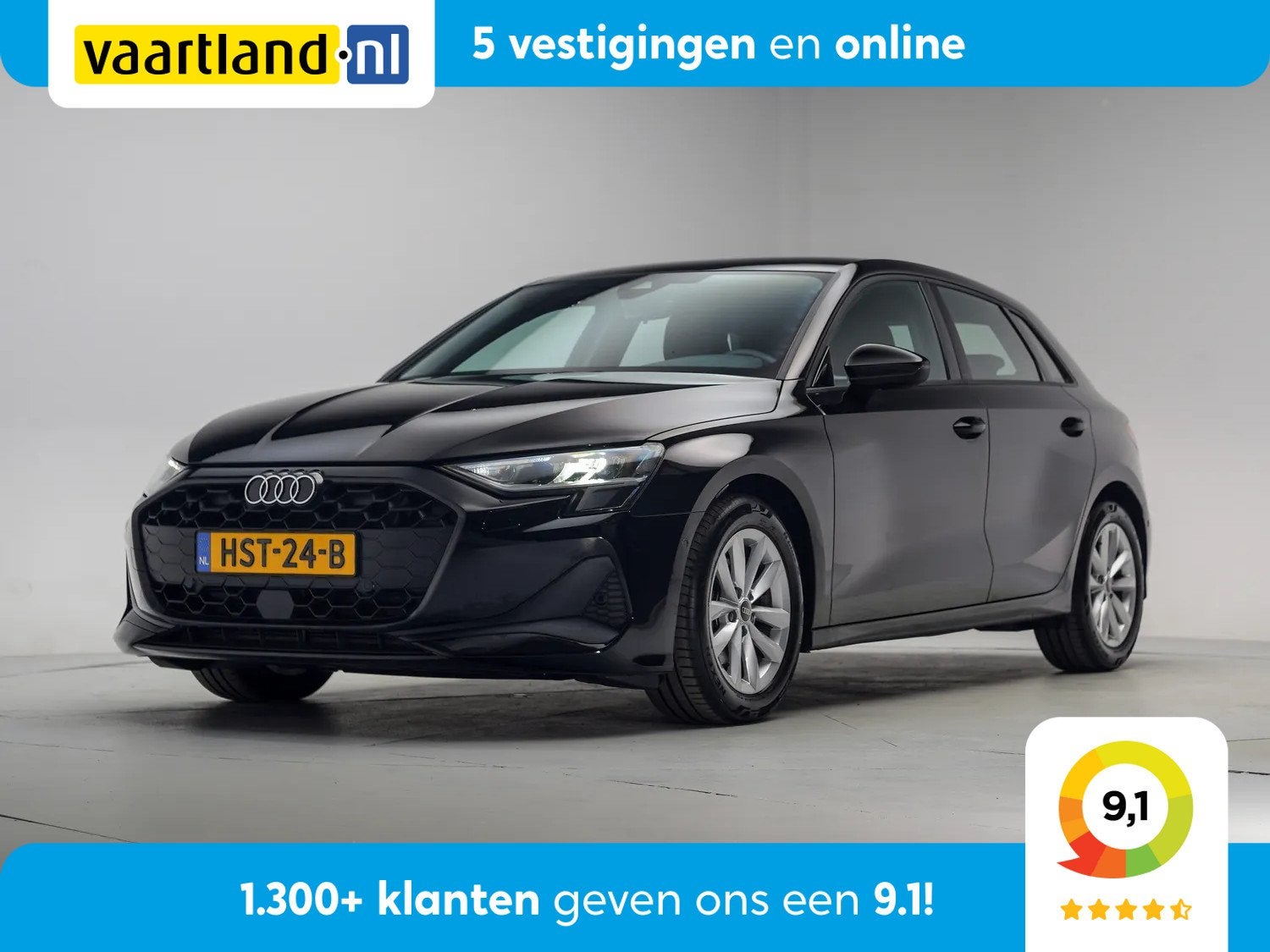 Audi A3 SPORTBACK 30 TFSI Aut.[Navi Apple/Android Adapt.crui, Auto's, Audi, Automaat, Dealer onderhouden, 4 cilinders, 1290 kg
