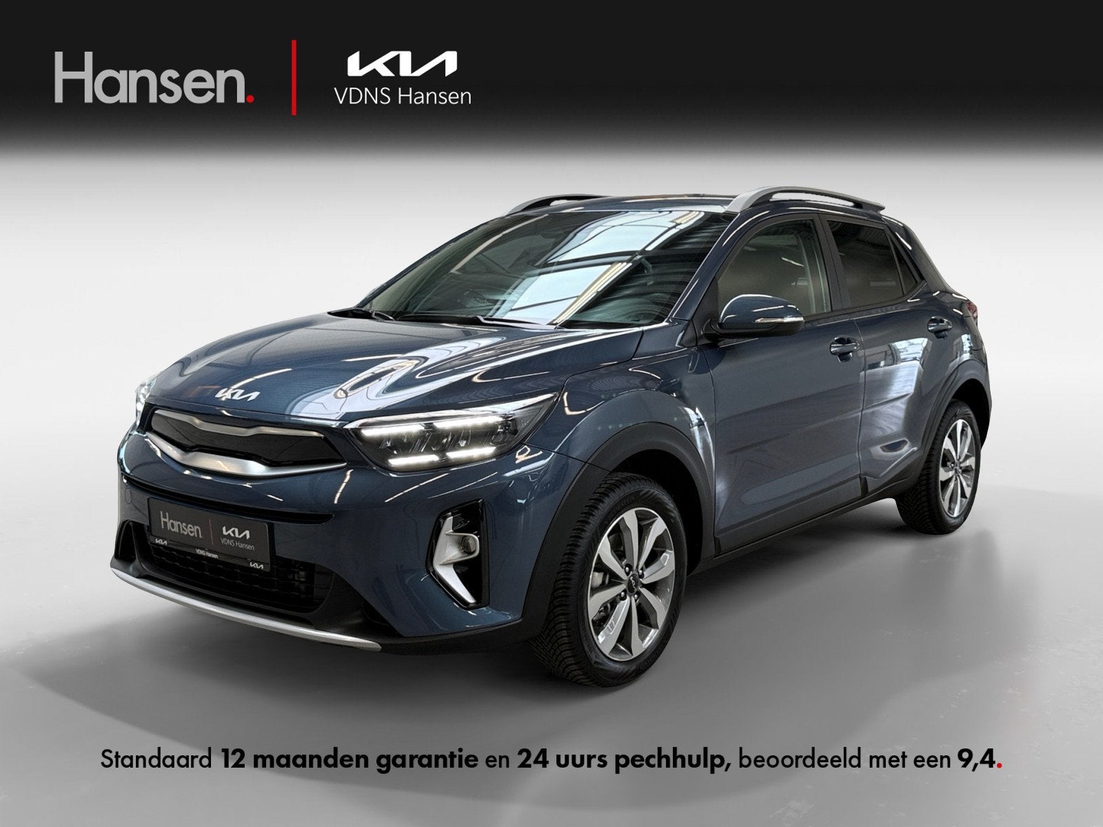 Kia Stonic 1.0 T-GDi MHEV DynamicPlusLine I Automaat I Carpl, Auto's, 1160 kg, Euro 6, Blauw, Origineel Nederlands