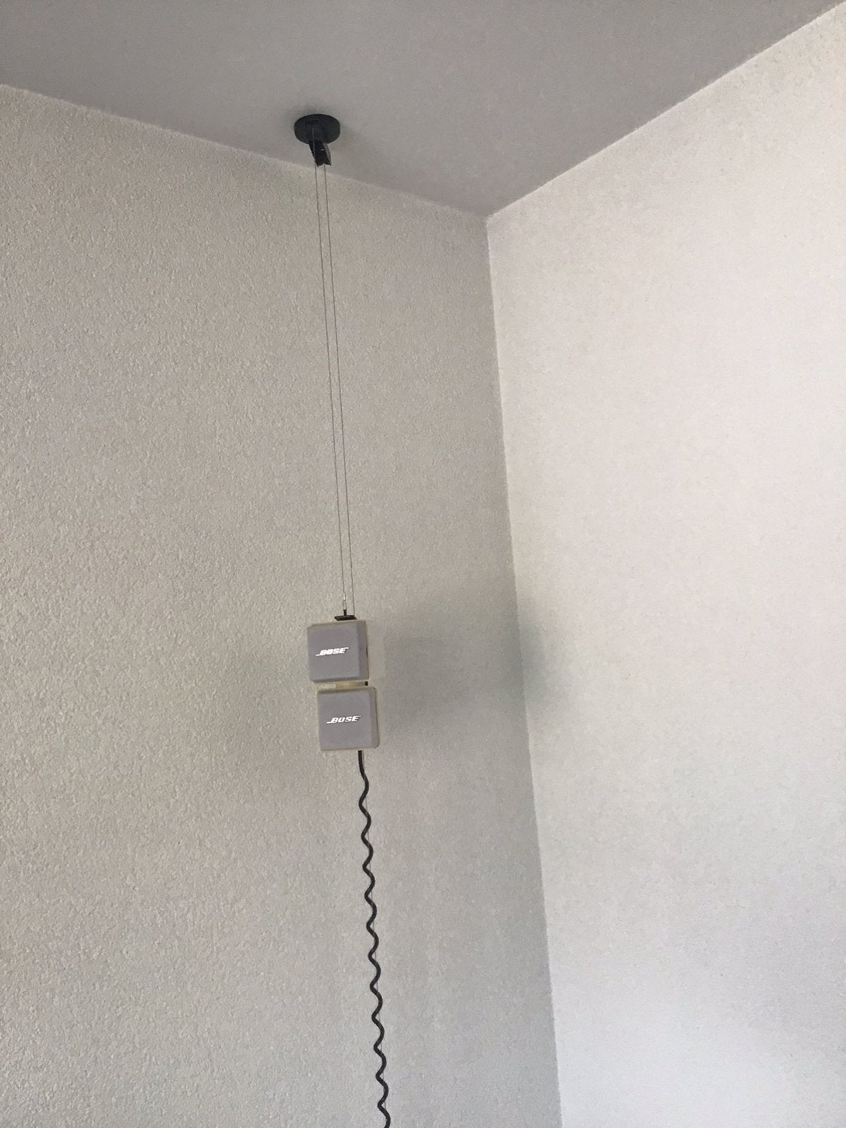 Bose Acoustimass-systeem wit geheel kompleet ophangsysteem, Ophalen, Gebruikt, Bose