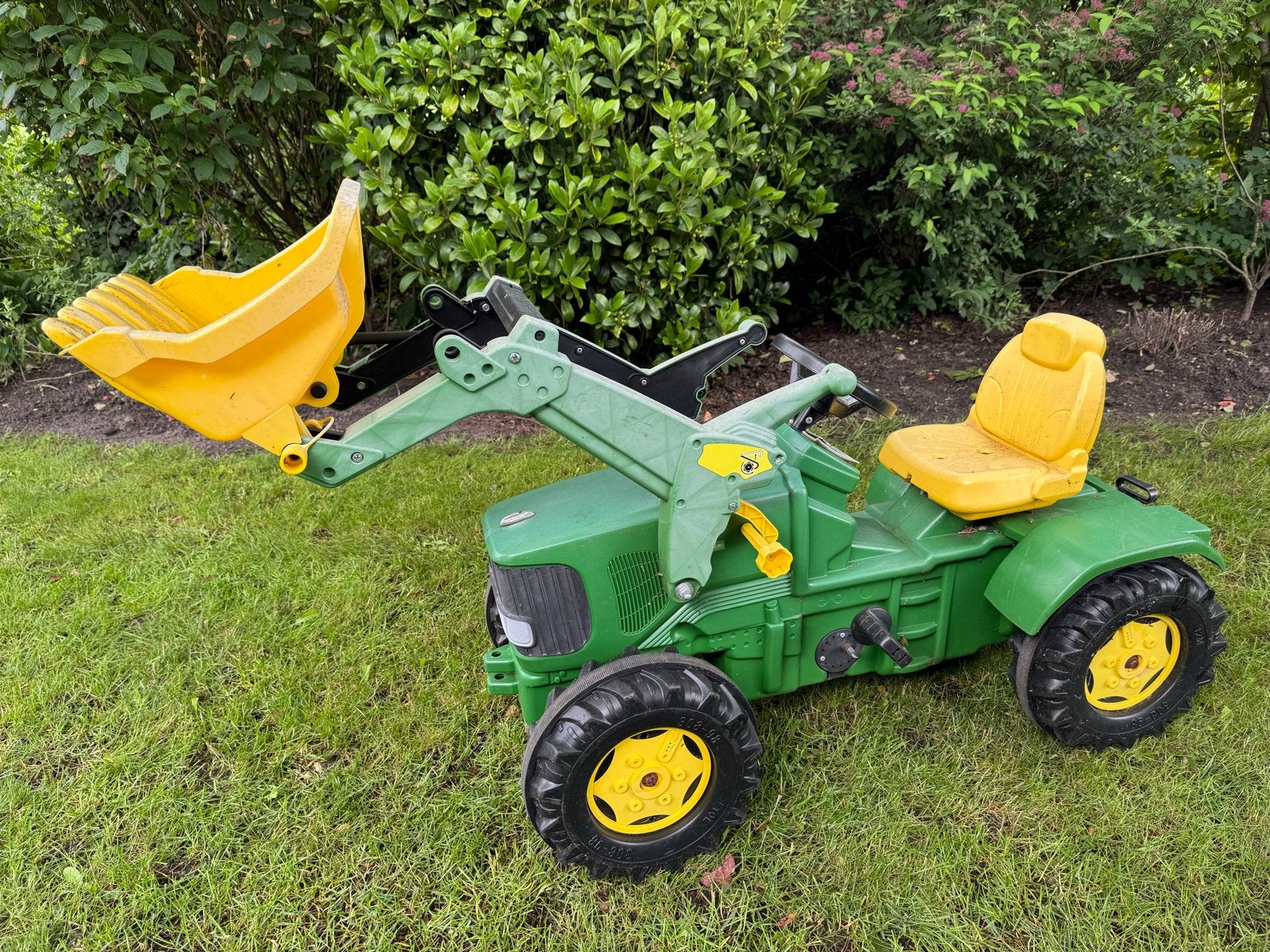 John Deere traptractor met voorlader, Ophalen, Gebruikt, Trapvoertuig