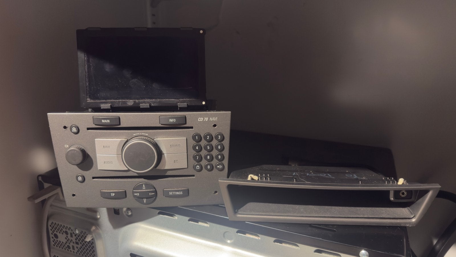 Opel Vectra CD70 Navi Radio Compleet, Auto diversen, Ophalen of Verzenden, Gebruikt