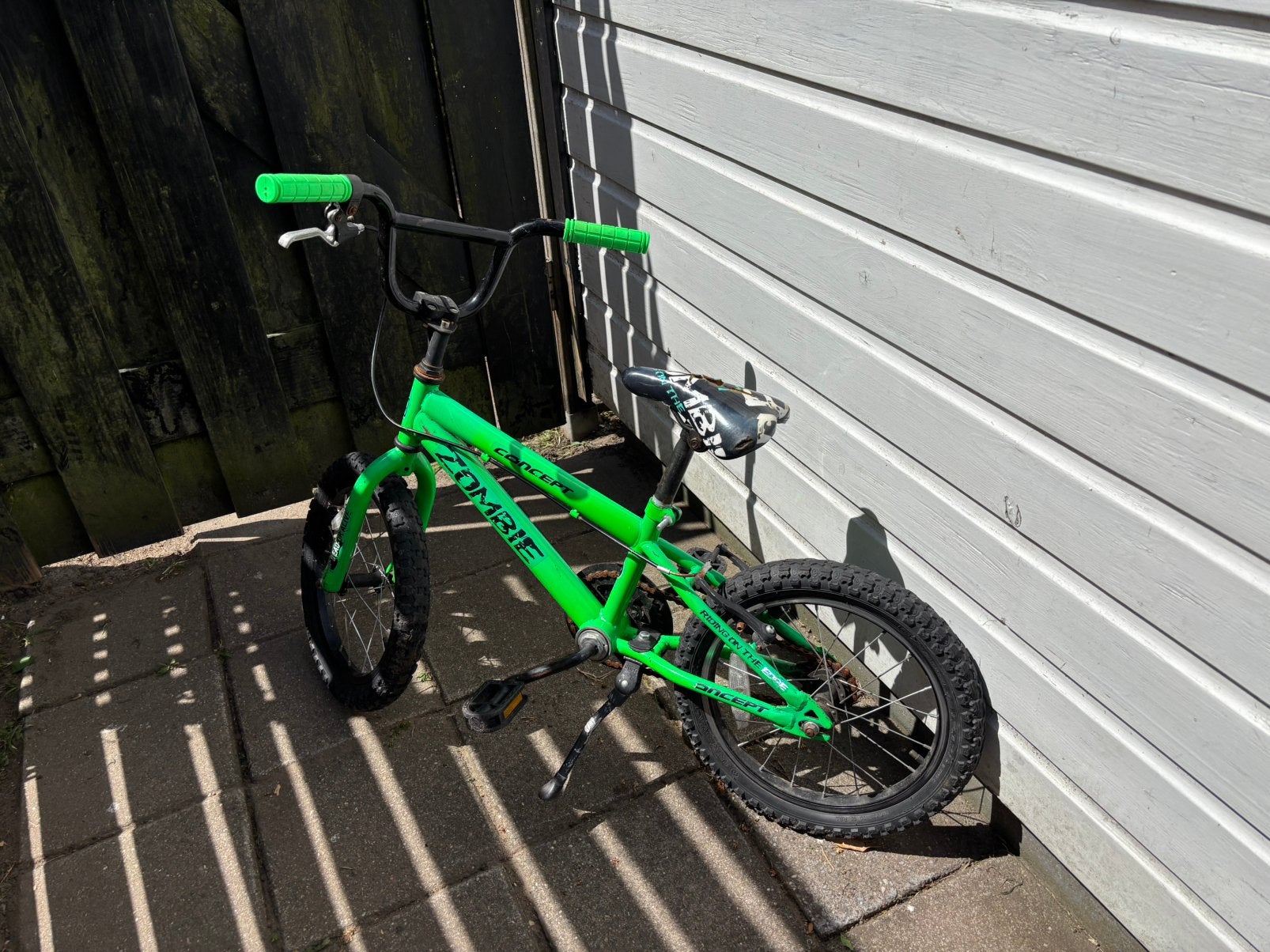 Zombie BMX fiets, Fietsen en Brommers, Fietsen | Crossfietsen en BMX, Ophalen, Gebruikt, Staal