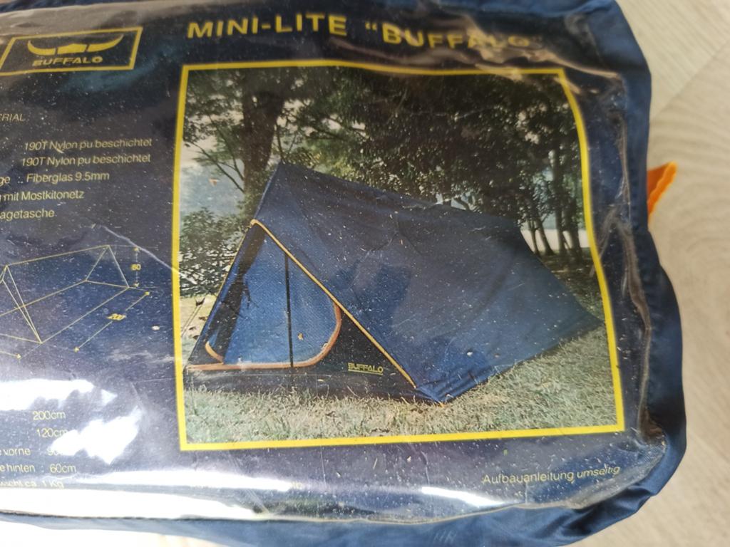Buffalo Mini-Lite Tent - Compacte 2-persoons Koepeltent, Caravans en Kamperen, Tenten, Ophalen of Verzenden