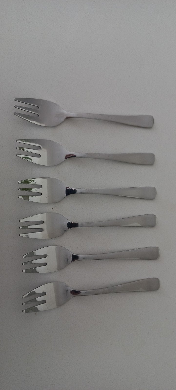 Sola Gebaksvorkjes, Ophalen of Verzenden, Rvs of Chroom