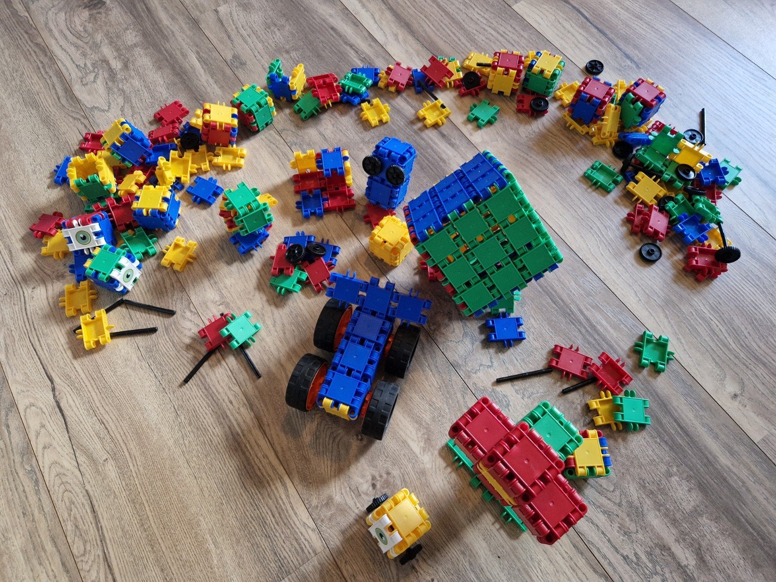 Clics Constructiespeelgoed - Grote set met wielen, Ophalen, Gebruikt, Overige merken
