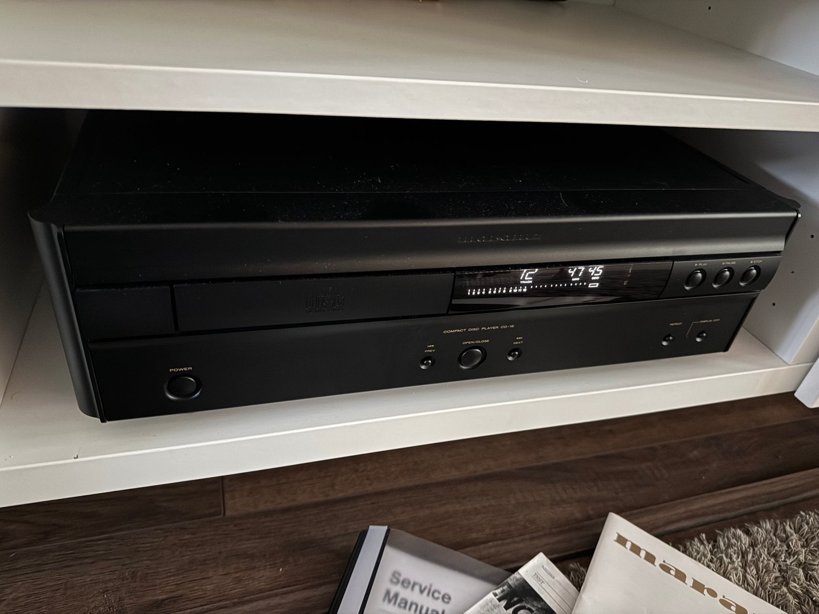 Marantz CD-16 incl. Afstandsbediening en handleidingen, Ophalen, Gebruikt, Marantz
