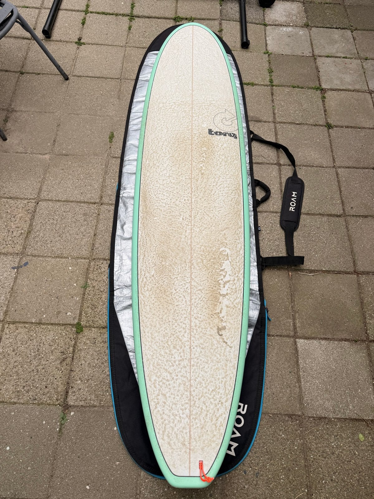 Torq Mini Longboard 8ft (incl. fins) - Ideaal voor beginners, Watersport en Boten, Golfsurfen, Gebruikt, Longboard, Met vinnen
