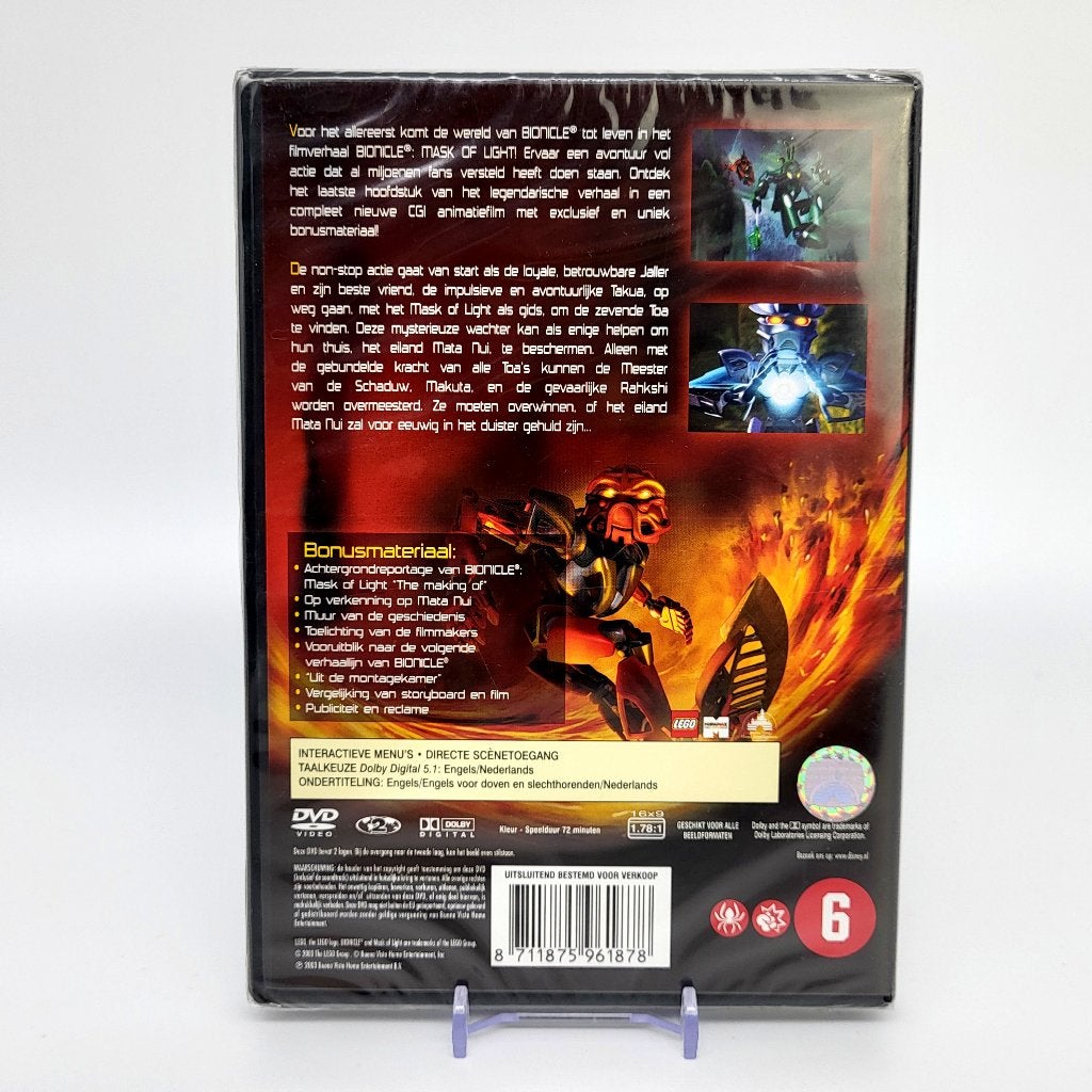 Bionicle - Mask of Light - The Movie - DVD - Nieuw, Europees, Tekenfilm, Verzenden, Vanaf 6 jaar