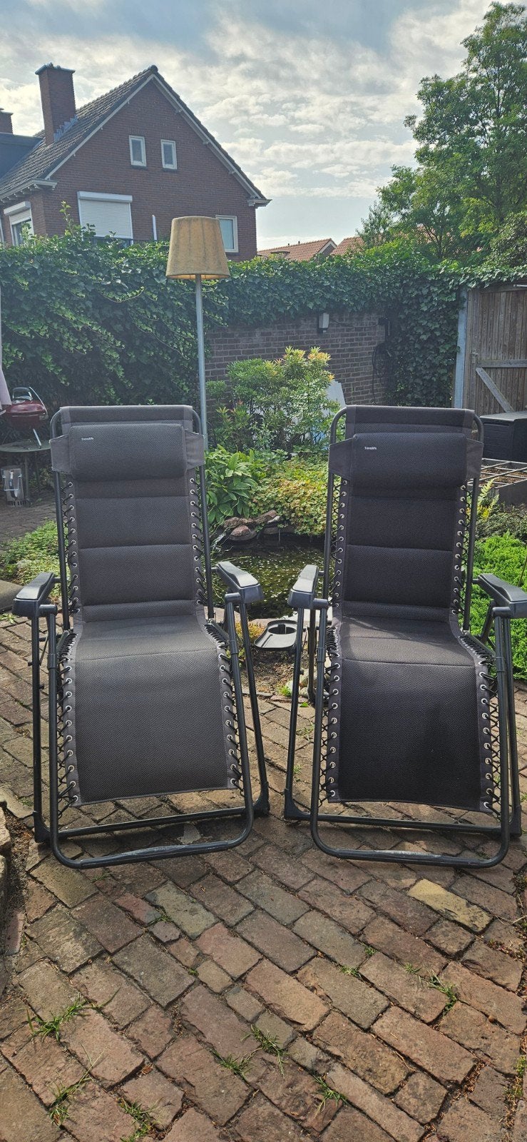 Travellife Relaxstoel - Gebruikt, prima staat, Tuin en Terras, Tuinstoelen, Ophalen, Gebruikt, Metaal, Verstelbaar