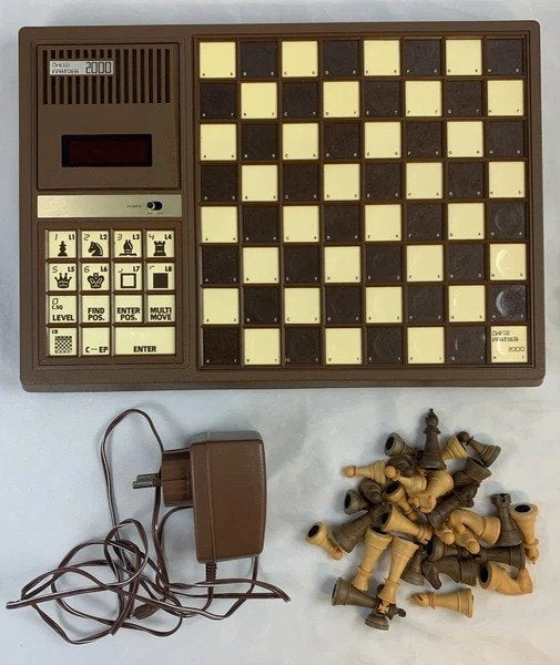 SciSys Chess Partner 2000 Schaakcomputer Vintage Compleet, Hobby en Vrije tijd, Verzenden, Minder dan 500 stukjes, Zo goed als nieuw