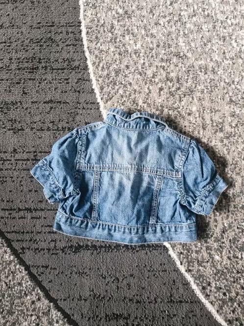 Blauw spijkerjasje Maat 80 h3, Kinderen en Baby's, Babykleding | Maat 80, Meisje, Early Days, Ophalen of Verzenden, Zo goed als nieuw
