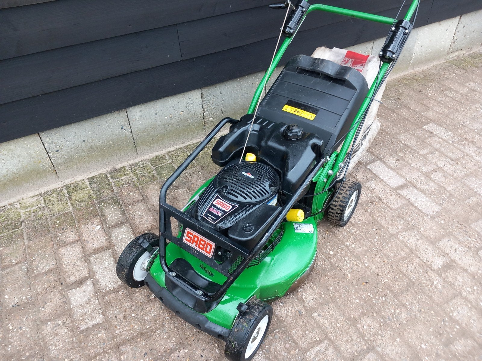 SABO PRO VARIO PLUS 55 grasmaaier maaier gazonmaaier, Cirkelmaaier, Zo goed als nieuw, Benzine-grasmaaier, 50 cm of meer