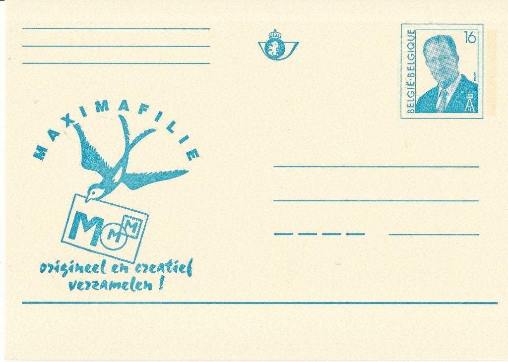 België – geïll. briefkaart – Albert – type MTVM - ongelopen, Verzenden, Briefkaart