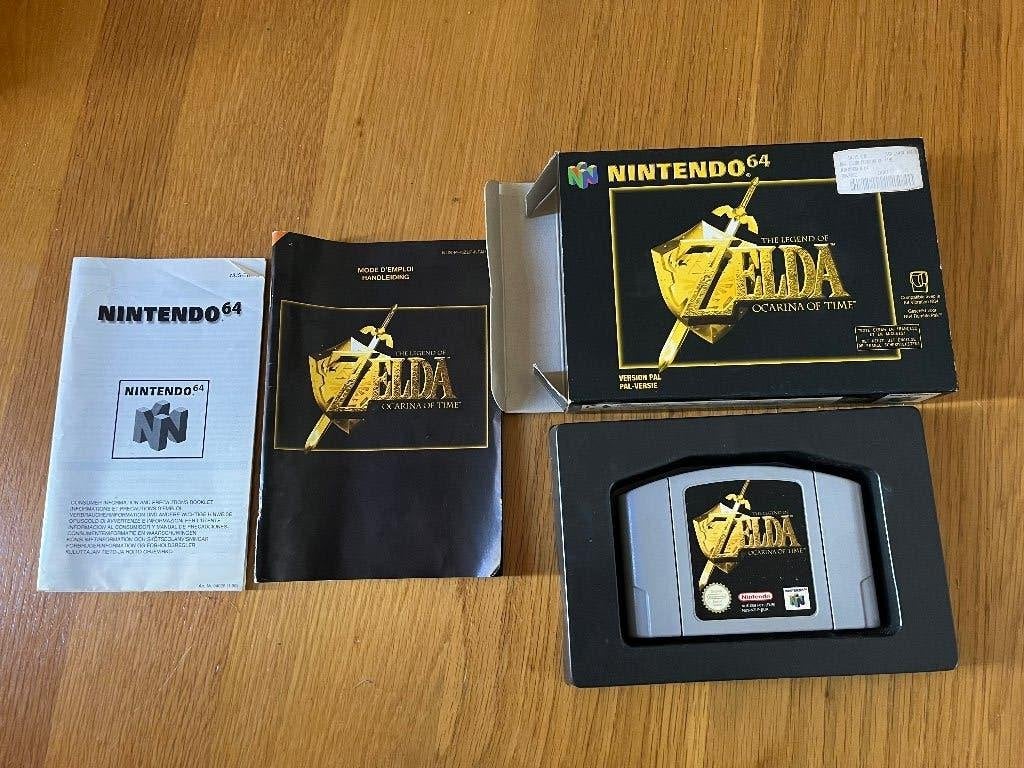 Zelda Ocarina of Time - Compleet en in goede staat, Spelcomputers en Games, Games | Nintendo 64, 1 speler, Eén computer, Zo goed als nieuw