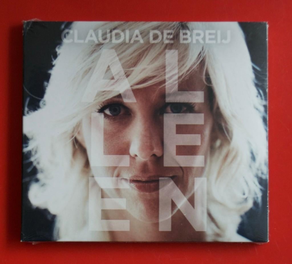 cd Claudia de Breij Alleen + Mag ik dan bij jou Geluk, Ophalen of Verzenden, Gebruikt, Overige genres