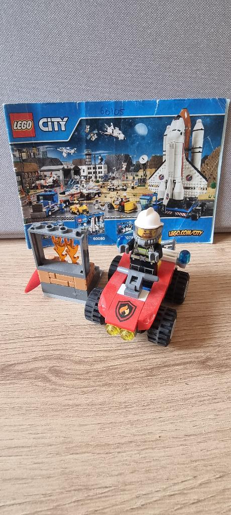 60105 LEGO Brandweer terreinwagen, City, Lego, Compleet, Ophalen of Verzenden