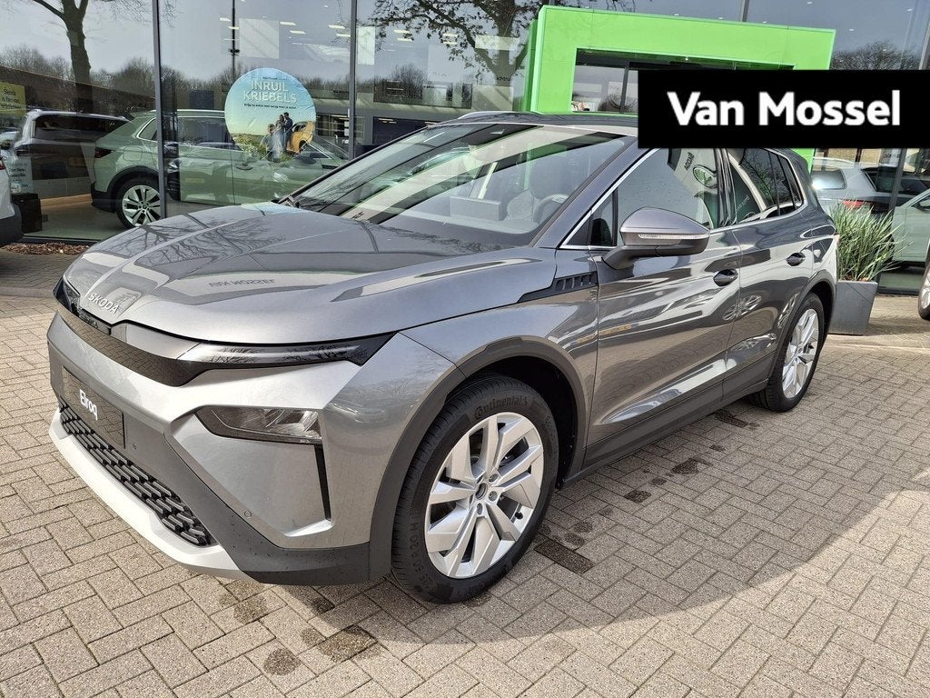 Skoda Elroq 60 Business Edition Tour 204 PK | Automaat | 17%, Auto's, Skoda, Automaat, Achterwielaandrijving, Zwart, Leder en Stof