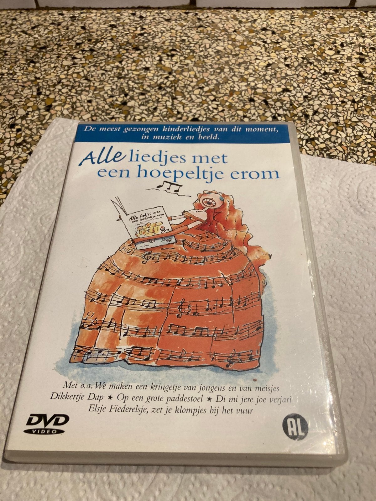 Dvd liedjes met een hoepeltje erom, Alle leeftijden, Ophalen of Verzenden, Zo goed als nieuw