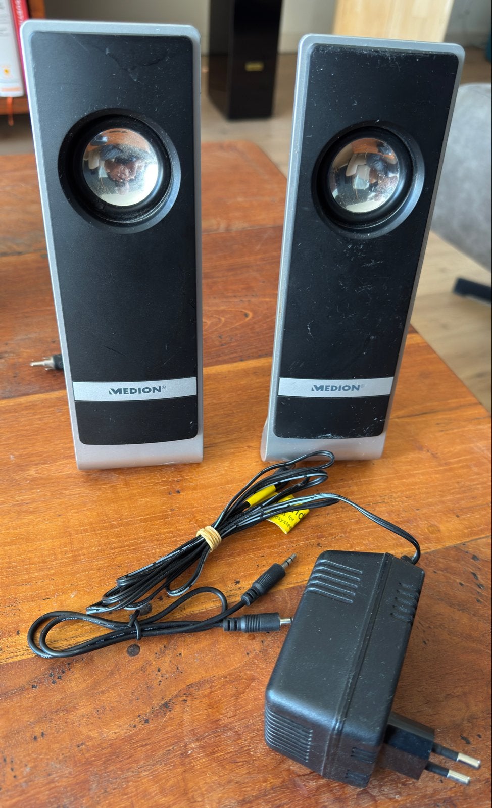 Medion MD 85504 Multimedia Actieve Luidsprekers, Overige merken, Stereo speakers, Gebruikt, Ophalen of Verzenden